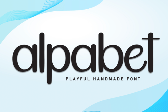 Alpabet: A Handwritten Display Font for Modern Web Design