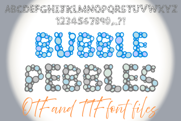 Bubble Pebble: A Quirky Display Font for Joyful Web Design