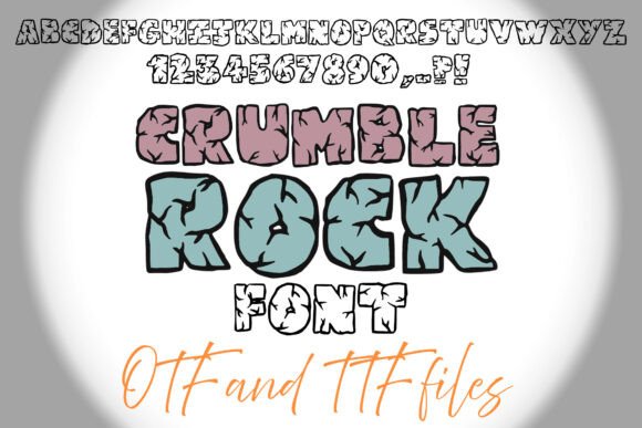 Crumble Rock: A Rugged Display Font for Bold Campaigns