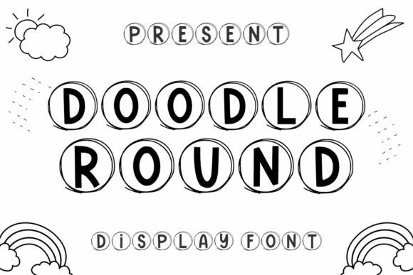 Doodle Round: A Playful Display Typeface for Digital Design