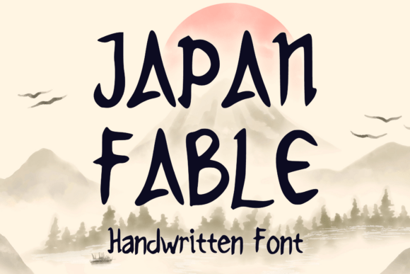 Japan Fable: A Brush Font for Memorable Brand Identity
