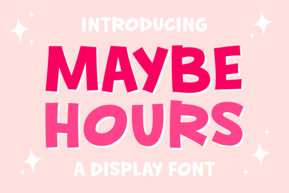 Maybe Hours: A Charming Font for Business Branding
