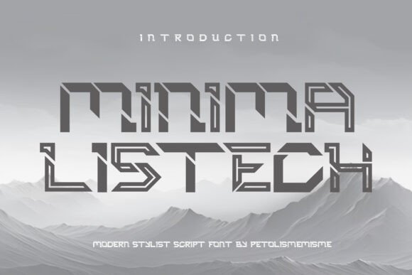 Minimalistech Typeface: Clean Branding for Modern Small Businesses