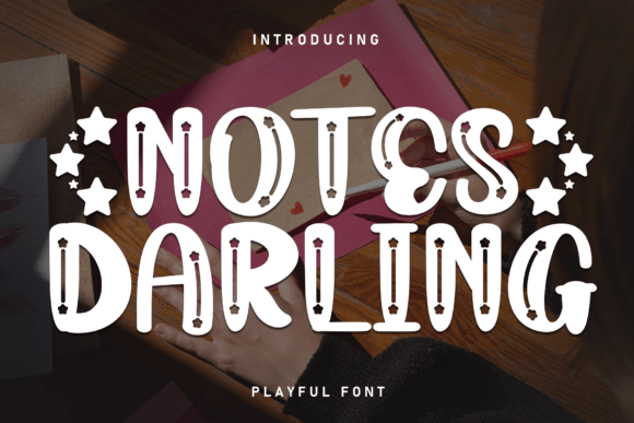 Notes Darling: A Handwriting Display Font for Web Designers