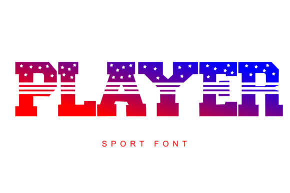 Player: A Hypnotic Display Font for Handmade Sellers