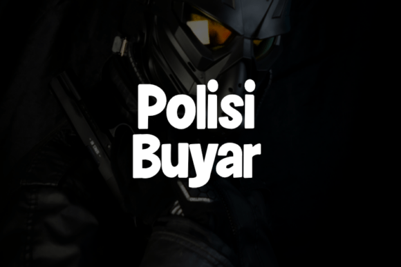 Polisi Buyar: The Display Font That Nails Visual First Impressions