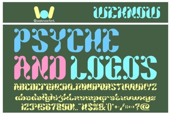 Psyche and Logos: A Whimsical Display Font for Branding
