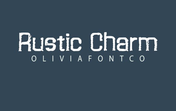 Rustic Charm Font: A Warm Farmhouse Typeface for Crafters
