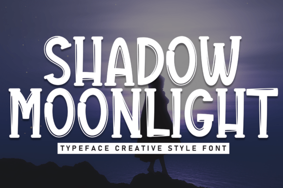 Shadow Moonlight: A Whimsical Display Font for Brand Builders