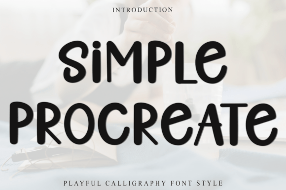 Simple Procreate Display Font for Clearer Campaign Design