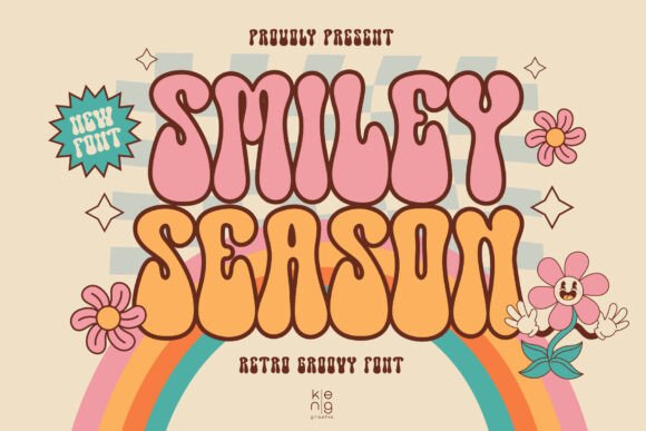 Smiley Season: A Groovy Display Font for Modern Web Projects