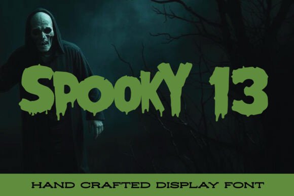 Spooky 13: A Horror Typeface That Transforms Branding Projects