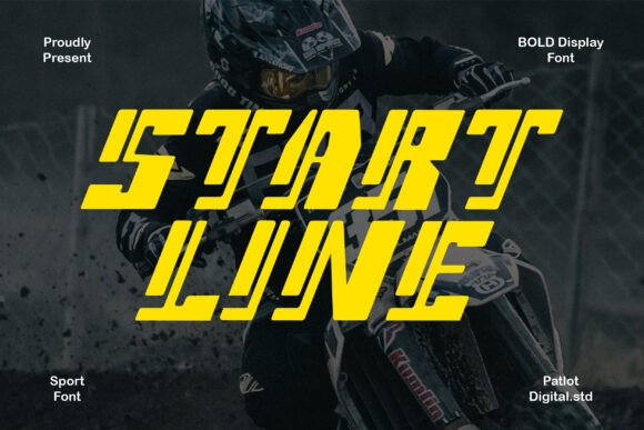 Start Line Font: A Bold Display Typeface for Campaigns