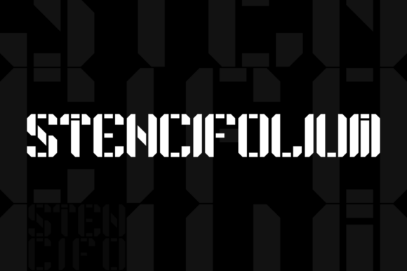 Stencifolium Font: Modern Stencil Typography for Bold Campaigns