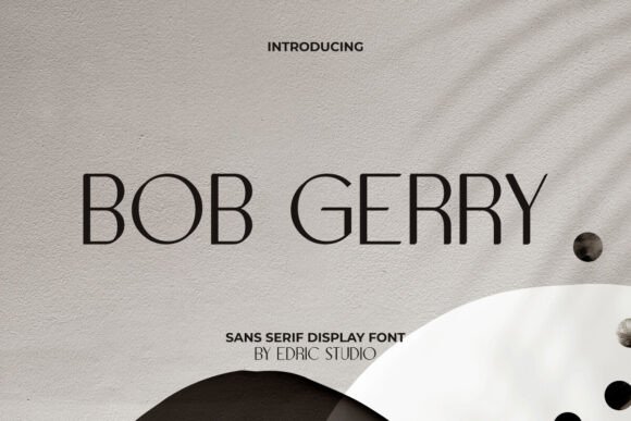 Testing Bob Gerry Font on a Real Website Project